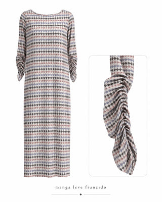 VESTIDO GIGI GEOMETRICO