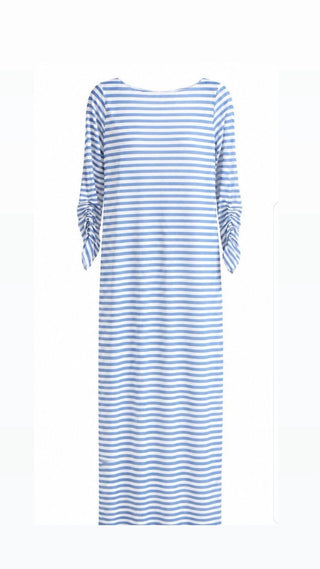 VESTIDO GIGI LISTRA AZUL