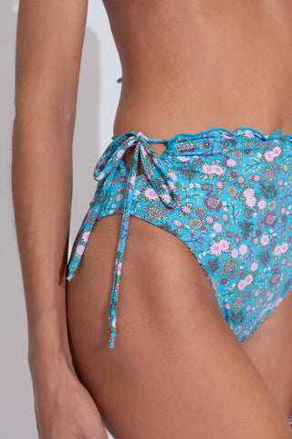 BIQUINI STUDIO 54 BLUE FLOWER