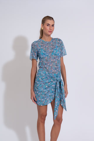 CAMISETA BLUE FLOWER