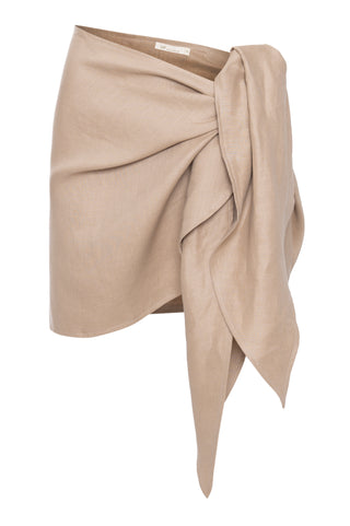 PAREO LINHO VIVI BEGE