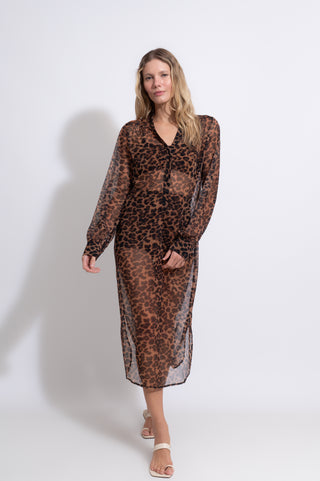 CHEMISE LOULOU ANIMAL PRINT