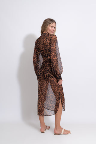 CHEMISE LOULOU Animal Print