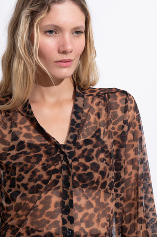 CHEMISE LOULOU Animal Print