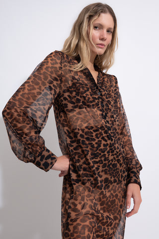 CHEMISE LOULOU Animal Print