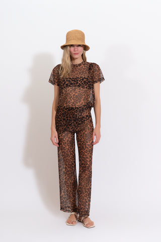 CALÇA LOULOU ANIMAL PRINT