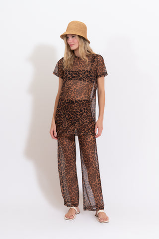 CAMISETA LOULOU ANIMAL PRINT