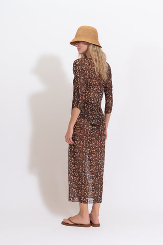 VESTIDO GIGI FLORAL AVELÃ