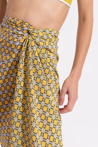 PANNEAUX TARTAN AMARELO