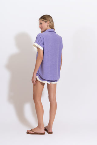 CONJUNTO SPA LILAS  / DETALHE BRANCO
