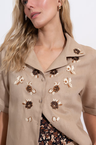 CONJUNTO VIVI BORDADO Safari
