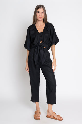 BLUSA MALTA PRETA+TOP