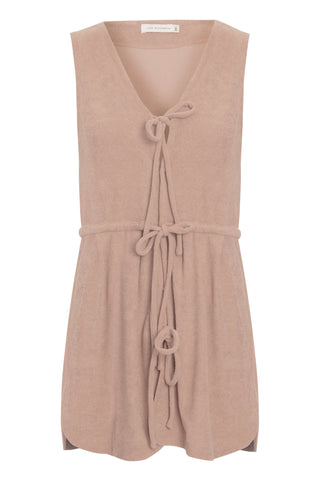 VESTIDO JACUZZI BEGE