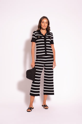 CONJUNTO ST BARTHS TRICOT PRETO