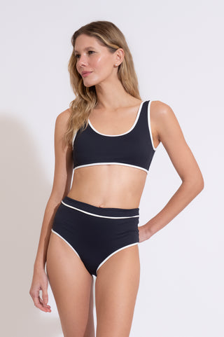 BIQUINI ANGRA PRETO / VIVO OFF WHITE
