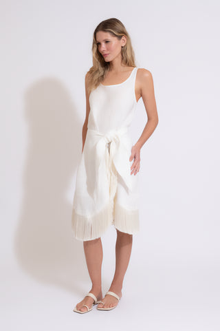 PAREO FRANJAS OFF WHITE