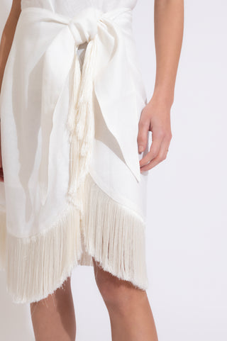 PAREO FRANJAS OFF WHITE