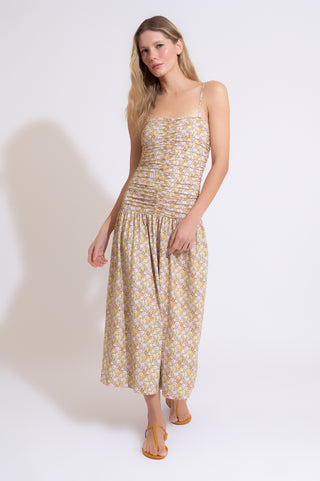 VESTIDO MALTA FLORAL AMARELO