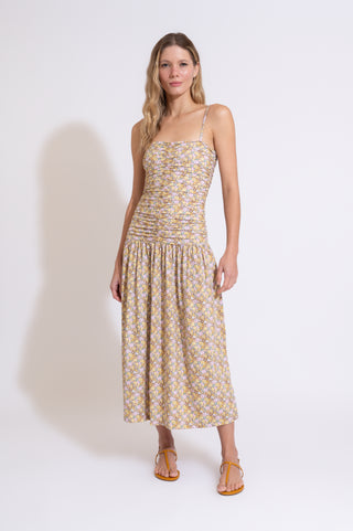 VESTIDO MALTA FLORAL AMARELO