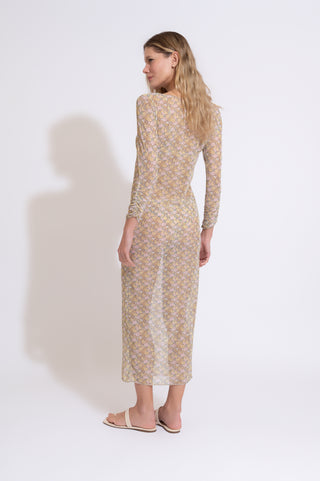 VESTIDO GIGI FLORAL AMARELO