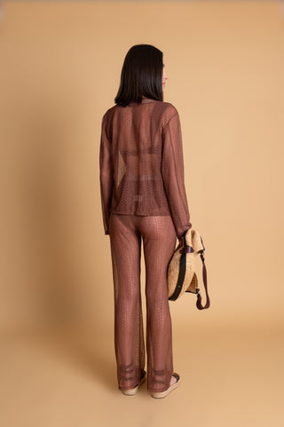 CALÇA PANTALONA TULE CAPPUCCINO