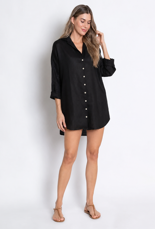 CAMISA LONGA PRETO