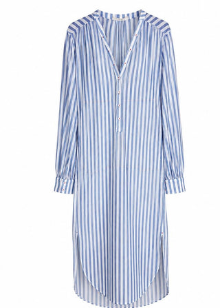 CHEMISE LOULOU LISTRA AZUL