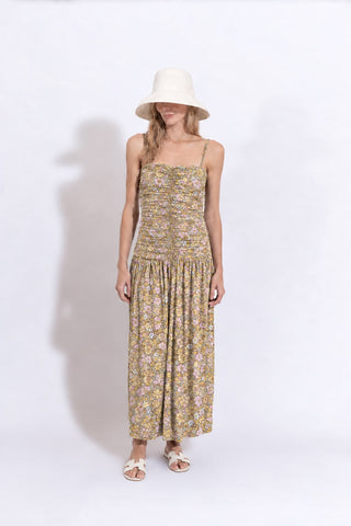 VESTIDO MALTA FLORAL AMARELO