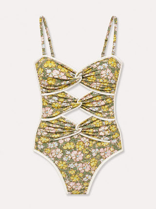 MAIO LIA VIVADO FLORAL AMARELO