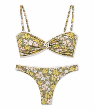 BIQUINI LIA FLORAL AMARELO