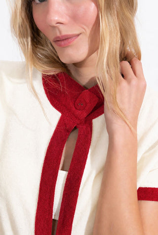 ROB LA MARINA OFF WHITE / VIVO VERMELHO