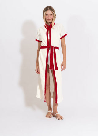 ROB LA MARINA OFF WHITE / VIVO VERMELHO