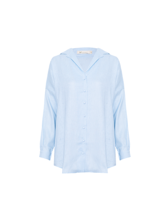 CAMISA LONGA AZUL JEANS