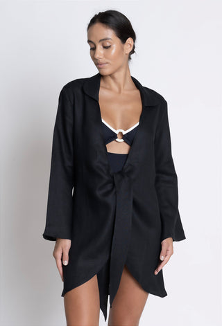 CHEMISE TROPEZ  PRETO