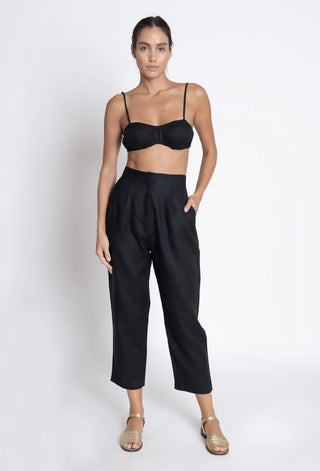 BLUSA MALTA PRETA+TOP