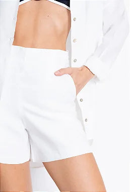 SHORT LINHO BRANCO