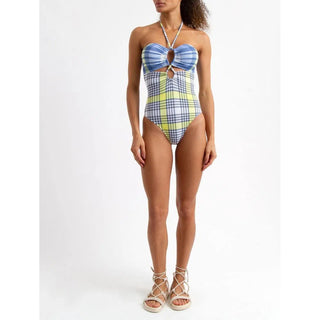 MAIO KIM TARTAN AMARELO