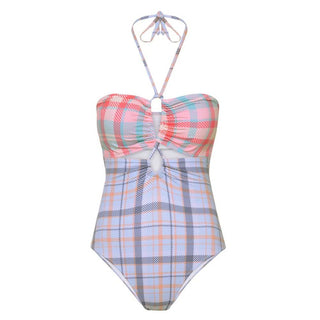 MAIO KIM TARTAN ROSA
