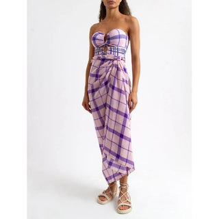 PANNEAUX TARTAN LILÁS